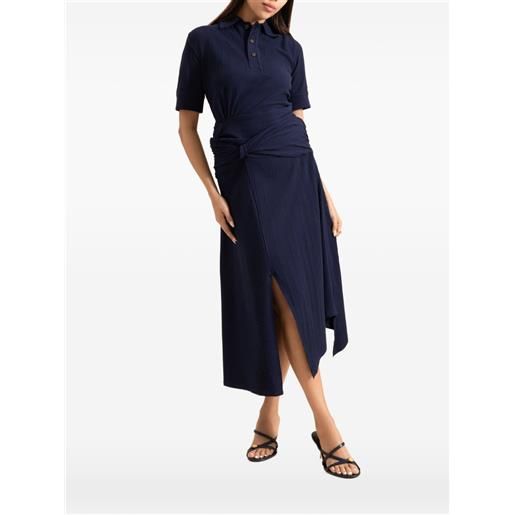 Victoria Beckham polo a maniche corte - blu