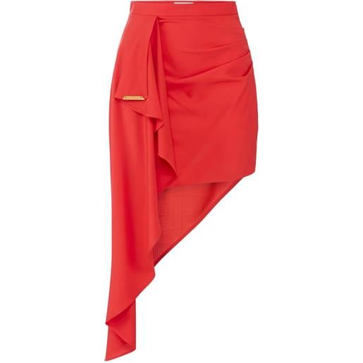 Elisabetta Franchi gonna asimmetrica cool - rosso
