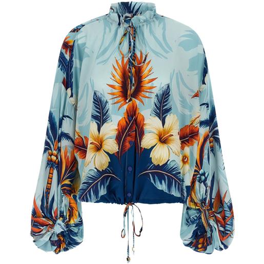F.R.S For Restless Sleepers blusa archilo a fiori
