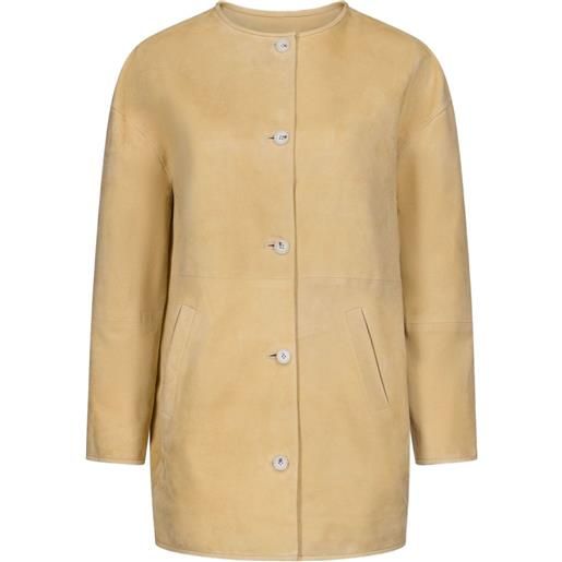 LouLou de Saison cappotto waren girocollo - toni neutri