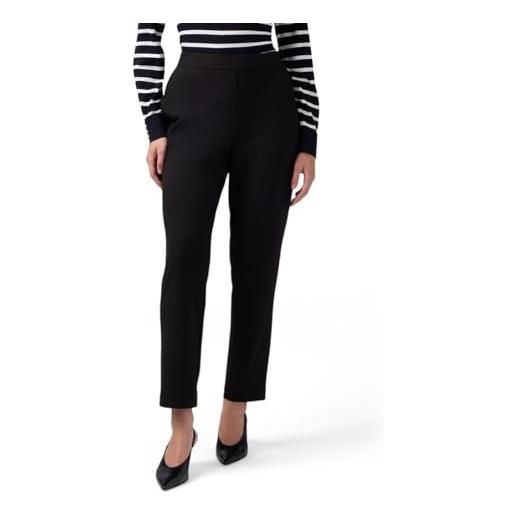 Oltre: pantaloni joggers in tessuto scuba crêpe nero. S stagione primavera estate 2025. 