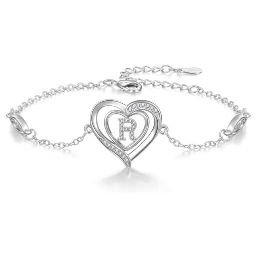 Au750 bracciale in oro 18K in pietra ametista regolabile bracciale quadrato con
