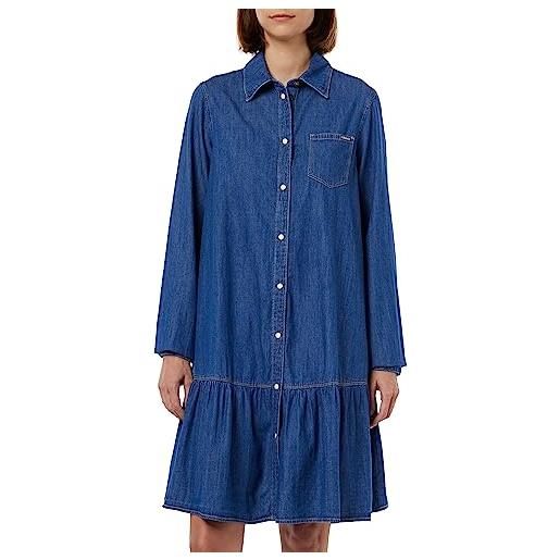 Pepe Jeans alison, vestito donna, blu (denim), m