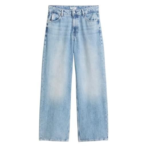 Marc O'Polo marc oߴpolo denim donna jeans in cotone bio wide fit, blu (bright blue multi 09), w27/l32