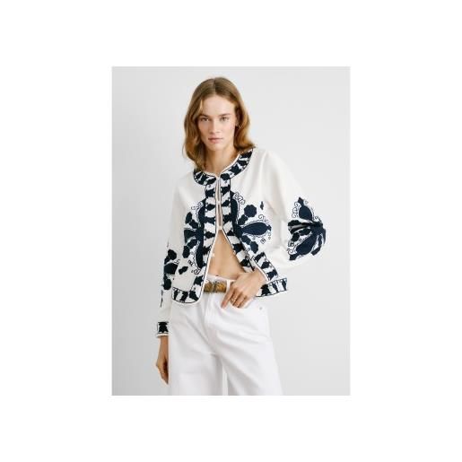 Pepe Jeans per donna. Pl402530 giacca bianca heaven [3229732], bianco, casual, cotone