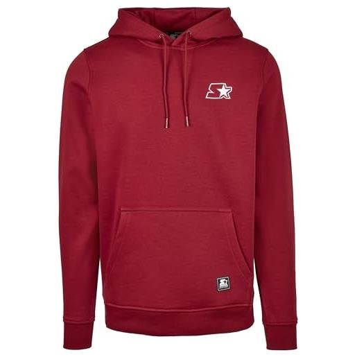 Starter Black Label Starter Star Sleeve Hoody, Felpa con Cappuccio Uomo, Black