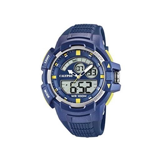 Orologio Calypso K5814/3 cinturino in gomma maroon, uomo