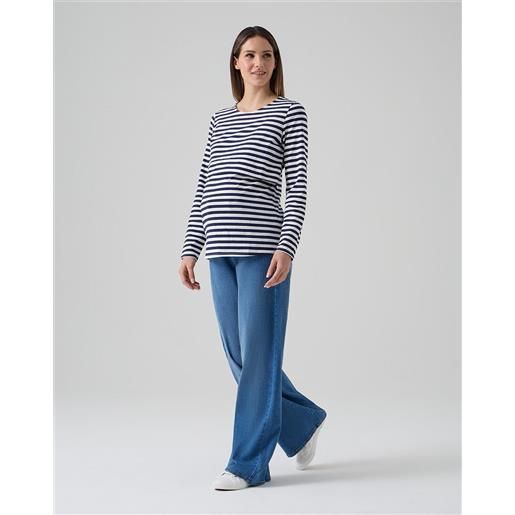 Prénatal pantapalazzo premaman denim chiaro