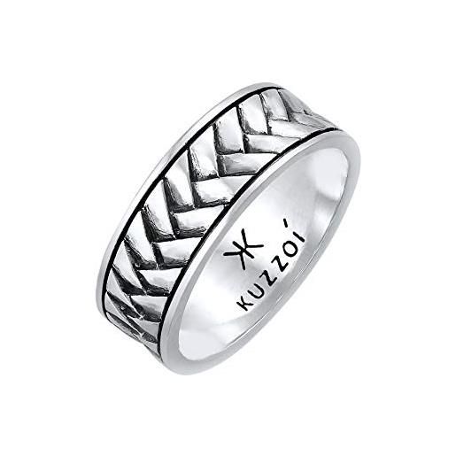 Trilani Anello A Verretta Donna In Argento Sterling 925 Con Cuori E Zirconia – Rodiato