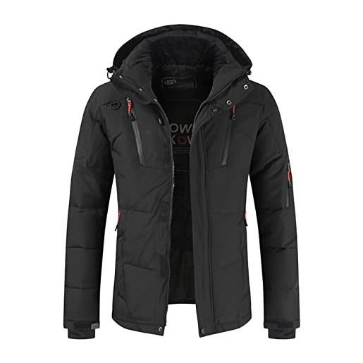 Von Dutch Piumino Trapuntato Uomo – Nero, Taglia S, Con Cerniera, 100% Poliammide - 3