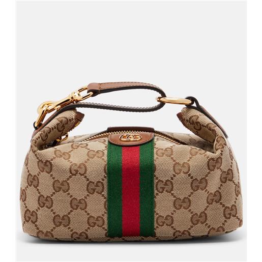 Gucci borsa Gucci j in canvas gg