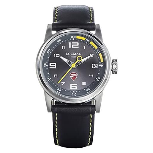 Ducati Orologio analogico da uomo con quadrante blu - DTWGO0000802