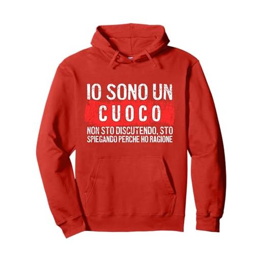 Detti divertenti per cuochi io sono un cuoco lavoro detto divertente cuochi felpa con cappuccio