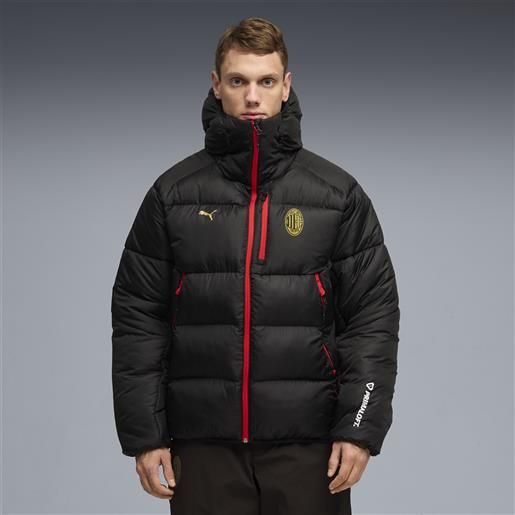 PUMA piumino ac milan PUMAtech prima. Loft® da uomo, abbigliamento, nero, s