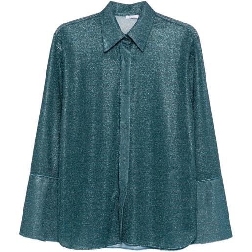 Oséree camicia lumi�re svasata - verde