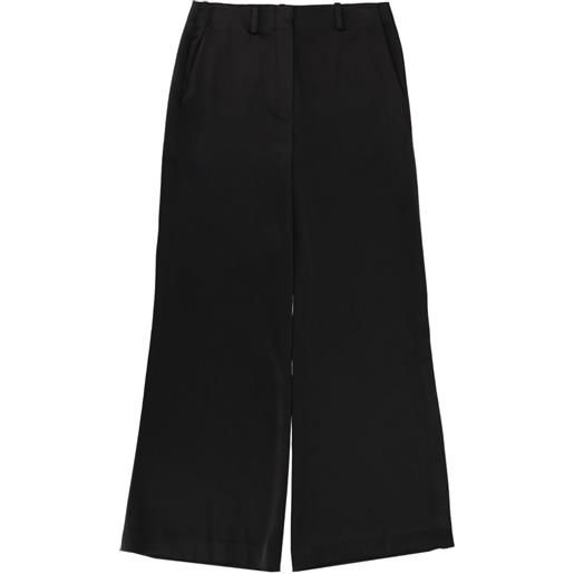 Theory pantaloni con cintura - nero