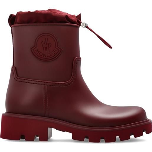 Moncler stivali da pioggia kickstream - rosso