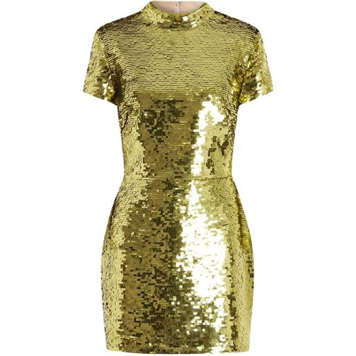16Arlington abito corto iona con paillettes - verde