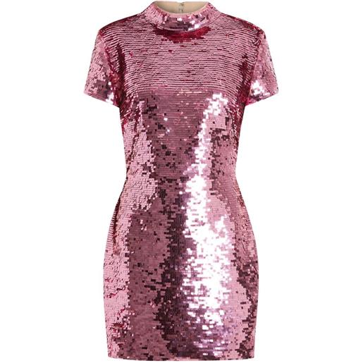 16Arlington abito corto iona con paillettes - rosa