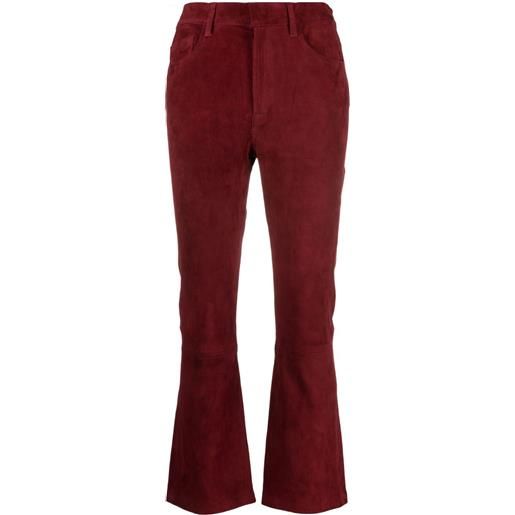 PAULA pantaloni svasati - rosso