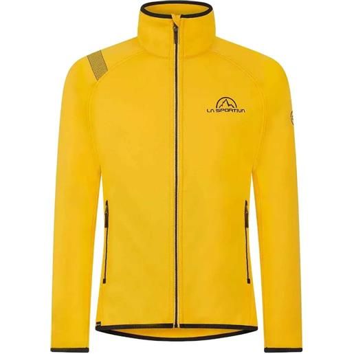 LA SPORTIVA promo fleece yellow black man