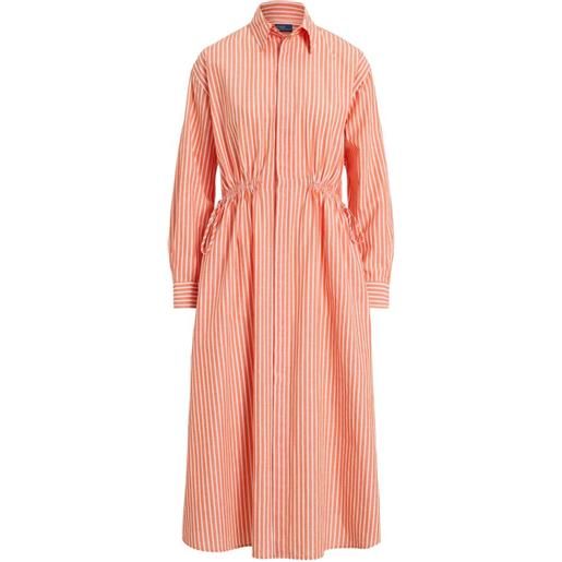 Polo Ralph Lauren chemisier a righe - arancione