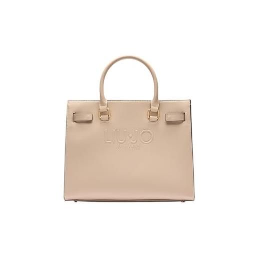 Liu Jo donna borsa a mano aa5149e0087 poliuretano beige taglia unica