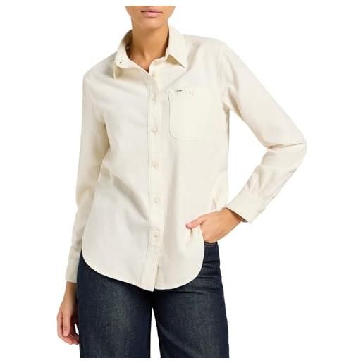 Lee camicia multiuso, ecru, s donna