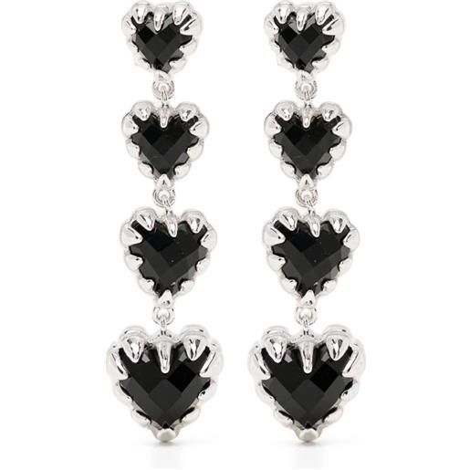 Stolen Girlfriends Club orecchini love claw eternity - nero