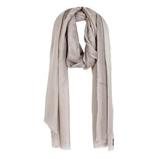 Stola 100% Seta - Fanatsia floreale tonalità blu e azzurro