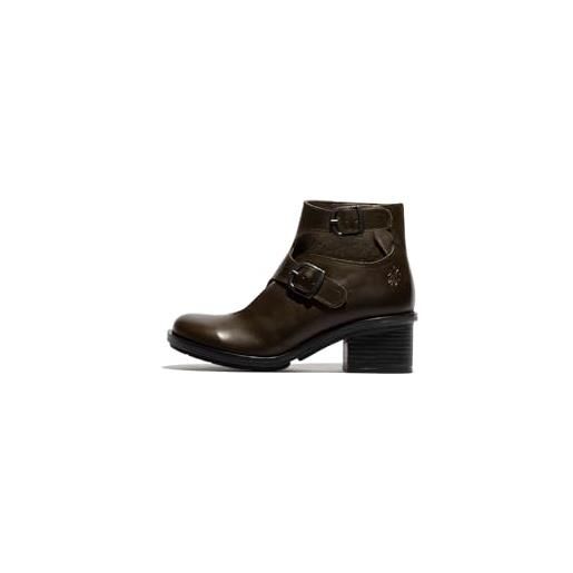 Fly London p145306003 cidy306fly stivale alla moda donna, rosso, 37 eu