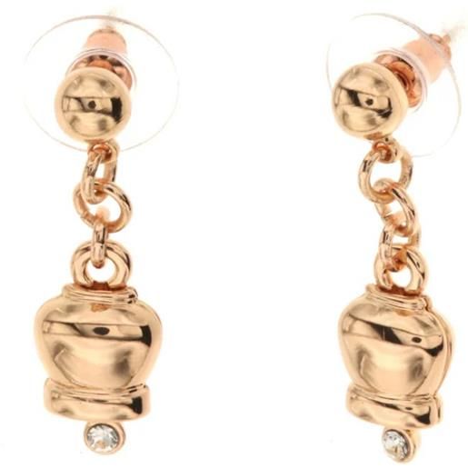 Orecchini Chantecler Campanella Piccola in Oro Bianco con Diamanti