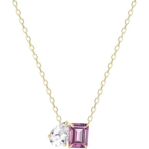 Liu Jo collana donna liu jo luxury collezione essential in acciaio gold codice lj2546