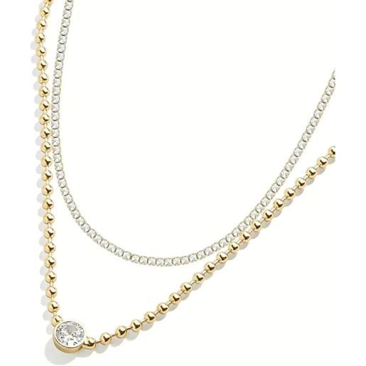 Liu Jo collana donna acciaio dorato liu jo luxury essential codice lj2702