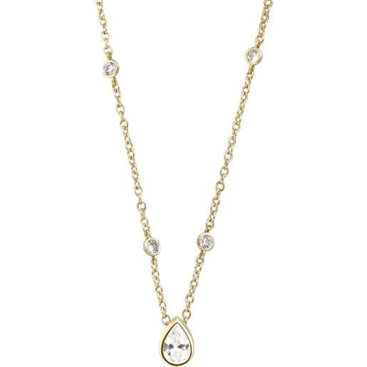 Liu Jo collana donna acciaio dorato liu jo luxury essential codice lj2738