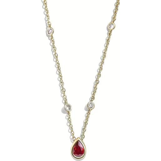 Liu Jo collana donna acciaio dorato liu jo luxury essential codice lj2740