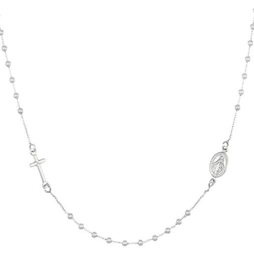 Amen Gioielli collana unisex amen rosario girocollo argento 925 codice crob25