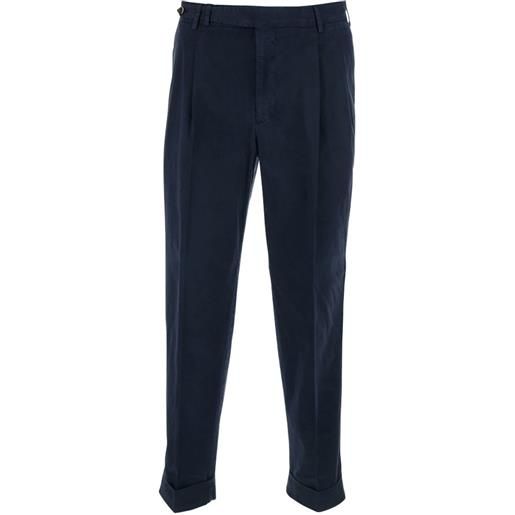 PT Torino pantaloni con pinces - blu