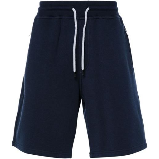 Brunello Cucinelli bermuda con coulisse - blu