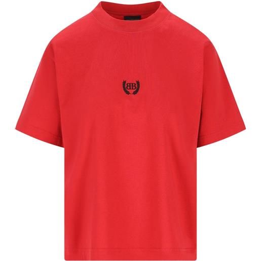 Balenciaga t-shirt laurel - rosso
