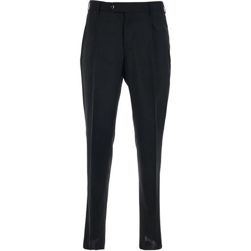 PT Torino pantaloni con bottoni - nero