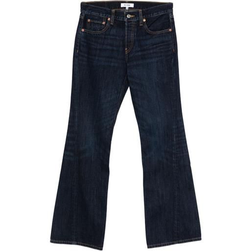 RE/DONE jeans svasati - blu