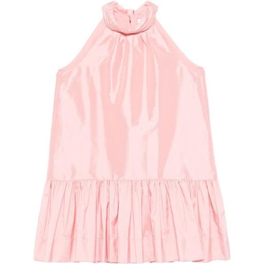 Simkhai abito corto hope con ruches - rosa