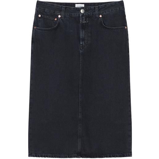 Closed gonna midi grigia - grigio