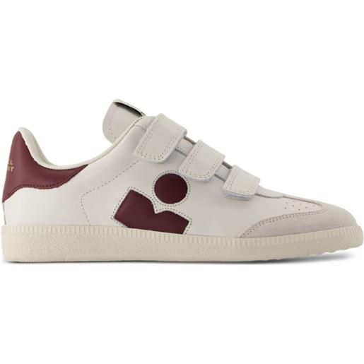ISABEL MARANT sneakers beth gb a tre strappi - bianco