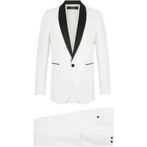 DSQUARED2 completo due pezzi london tux - bianco
