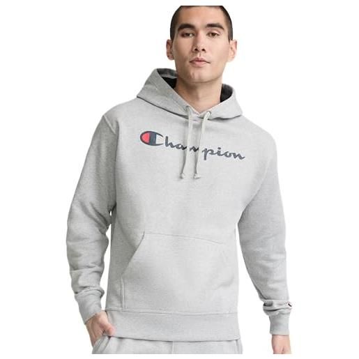 Champion powerblend - felpa con cappuccio da uomo team gold. S