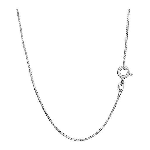 NKlaus Collana Catana A Palline In Argento 925 - 70 Cm, Larghezza 4,5 Mm, Peso 33 G, Chiusura A Moschettone, 4268 - 4