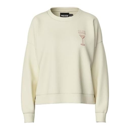 PIECES chilli print sweatshirt xl