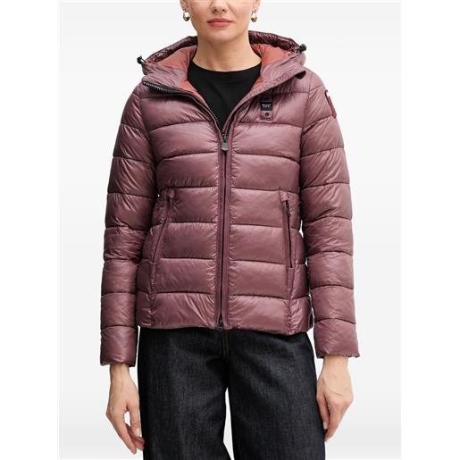 Blauer giacca trapuntata con cappuccio - viola